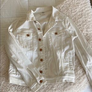 White Denim Jacket